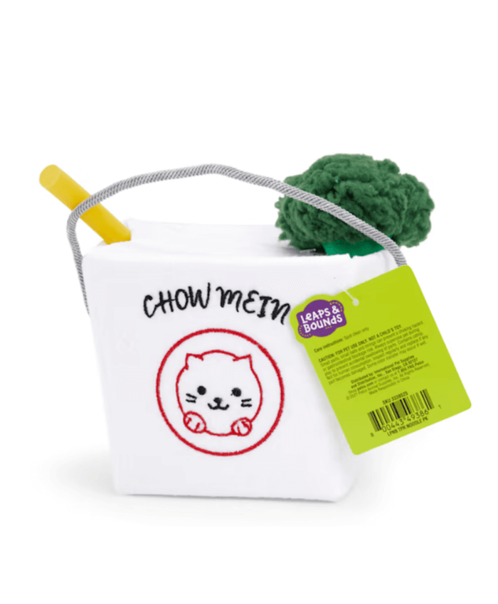 Leaps & Bounds Noodle Box Cat Toy Set